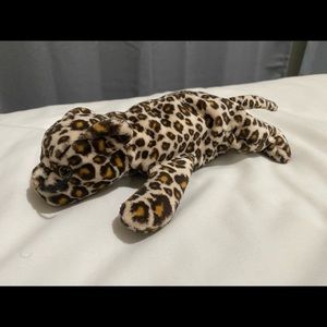 Original Ty beanie baby. Freckles the leopard!